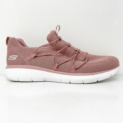 

Skechers Womens Relaxed Fit 58766R Розовые повседневные кроссовки, размер 11, Розовый, Relaxed Fit