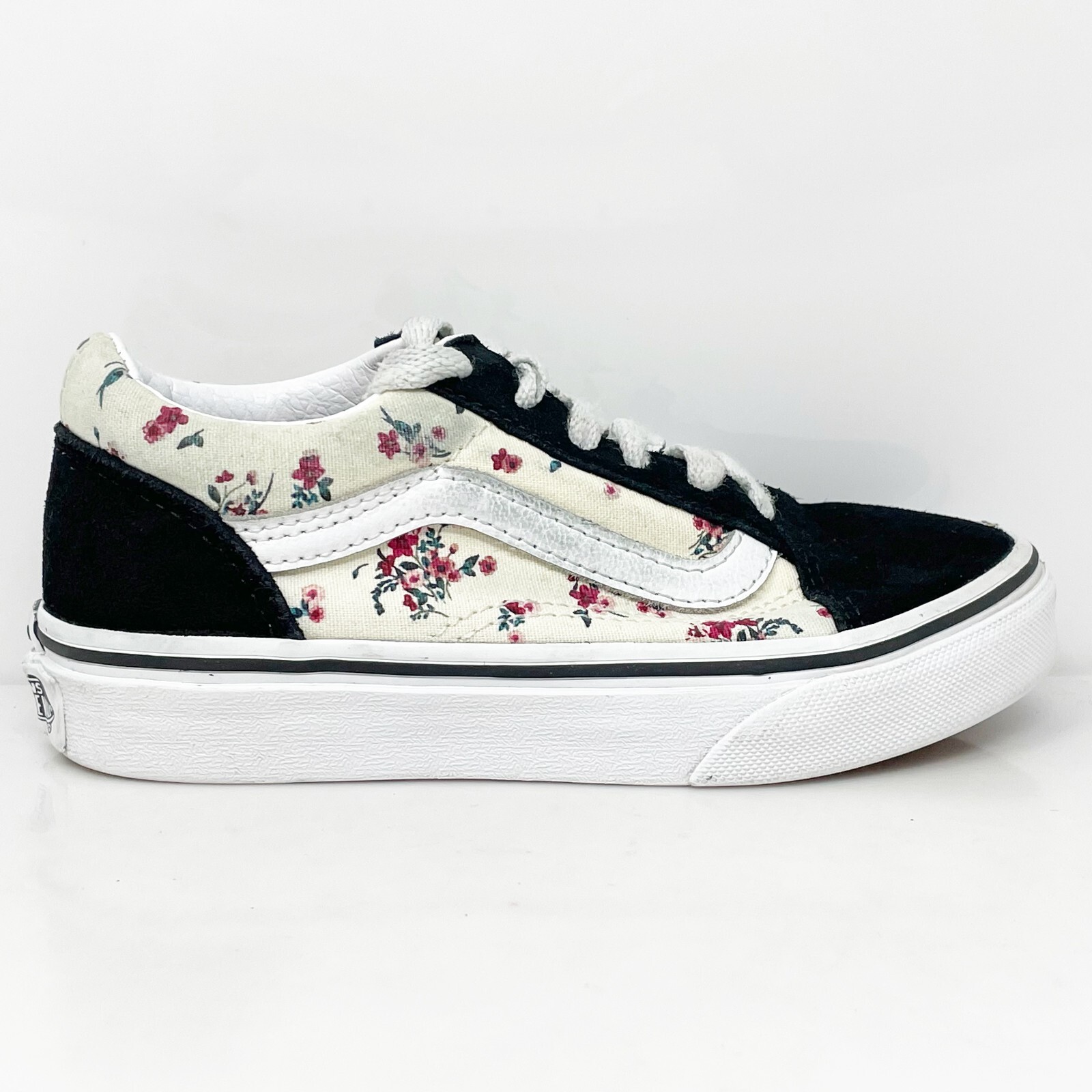 Vans Girls Off The Wall 508731 Черная повседневная обувь Кроссовки, размер 12