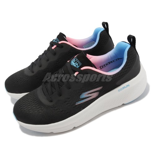 

Женские беговые кроссовки Skechers Go Run Elevate-Double Time Black White Multi 128334-BKMT, Черный, Go Run Elevate-double Time