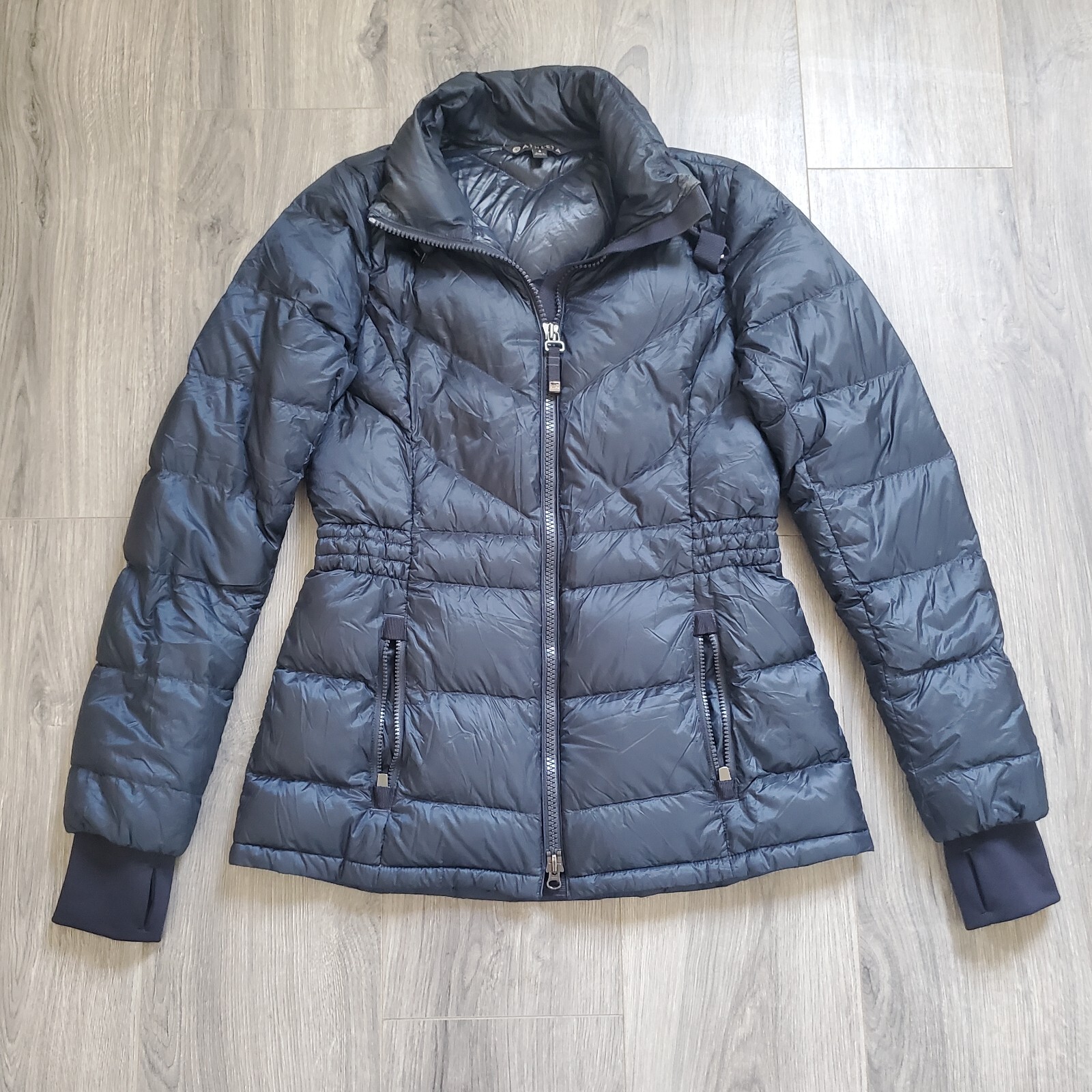 ATHLETA リバーシブル 中綿ダウンジャケット　XL 中綿ウォームジャケット 24f