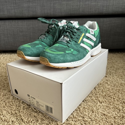 SALE！　A BATHING APE BAPE x Undefeated x adidas ZX 8000 Core Black/Footwear White