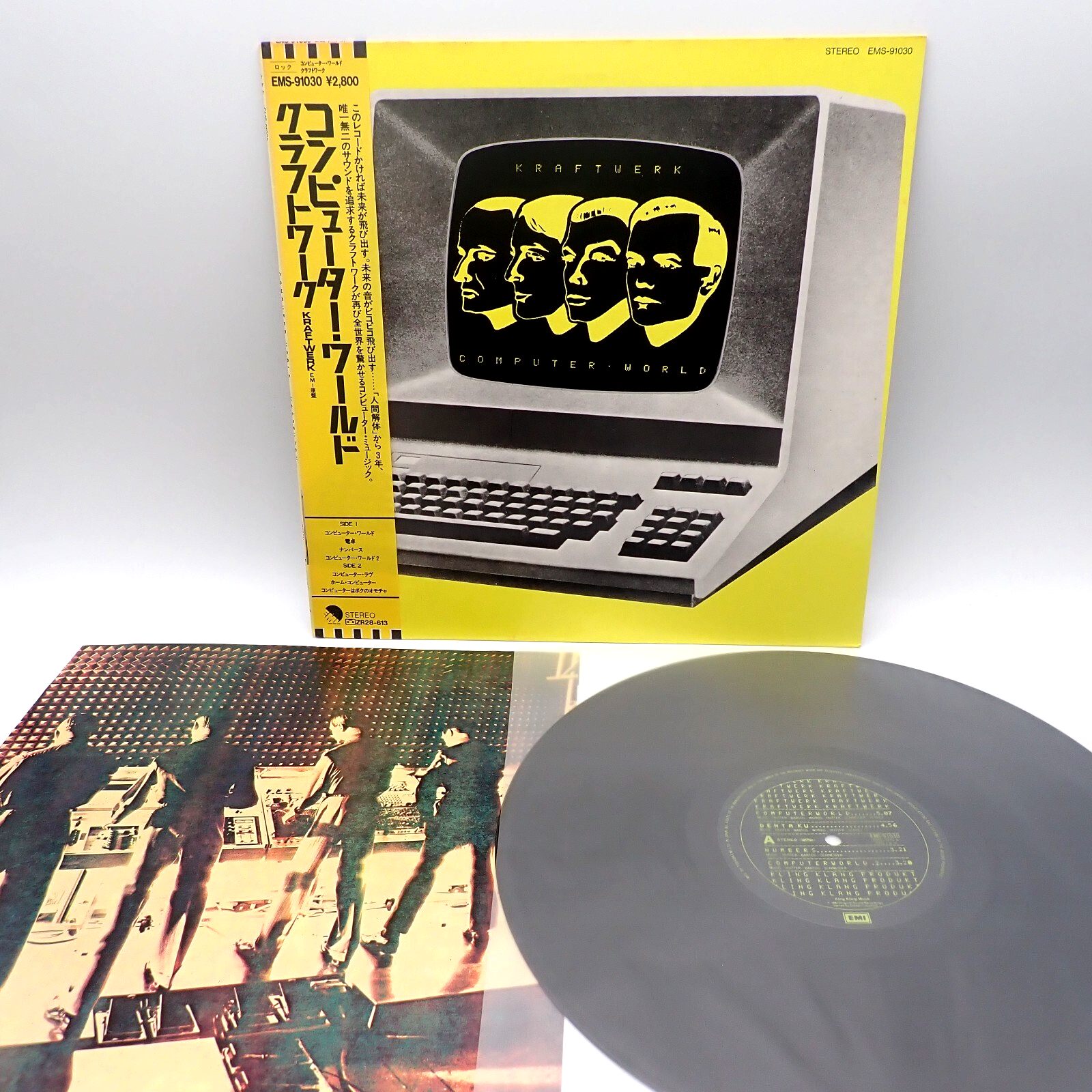 Kraftwerk Computer Word レコード　EMS-91030 KRAFTWERK Computer World Japan ( EMS-91030 ) ***Only OBI