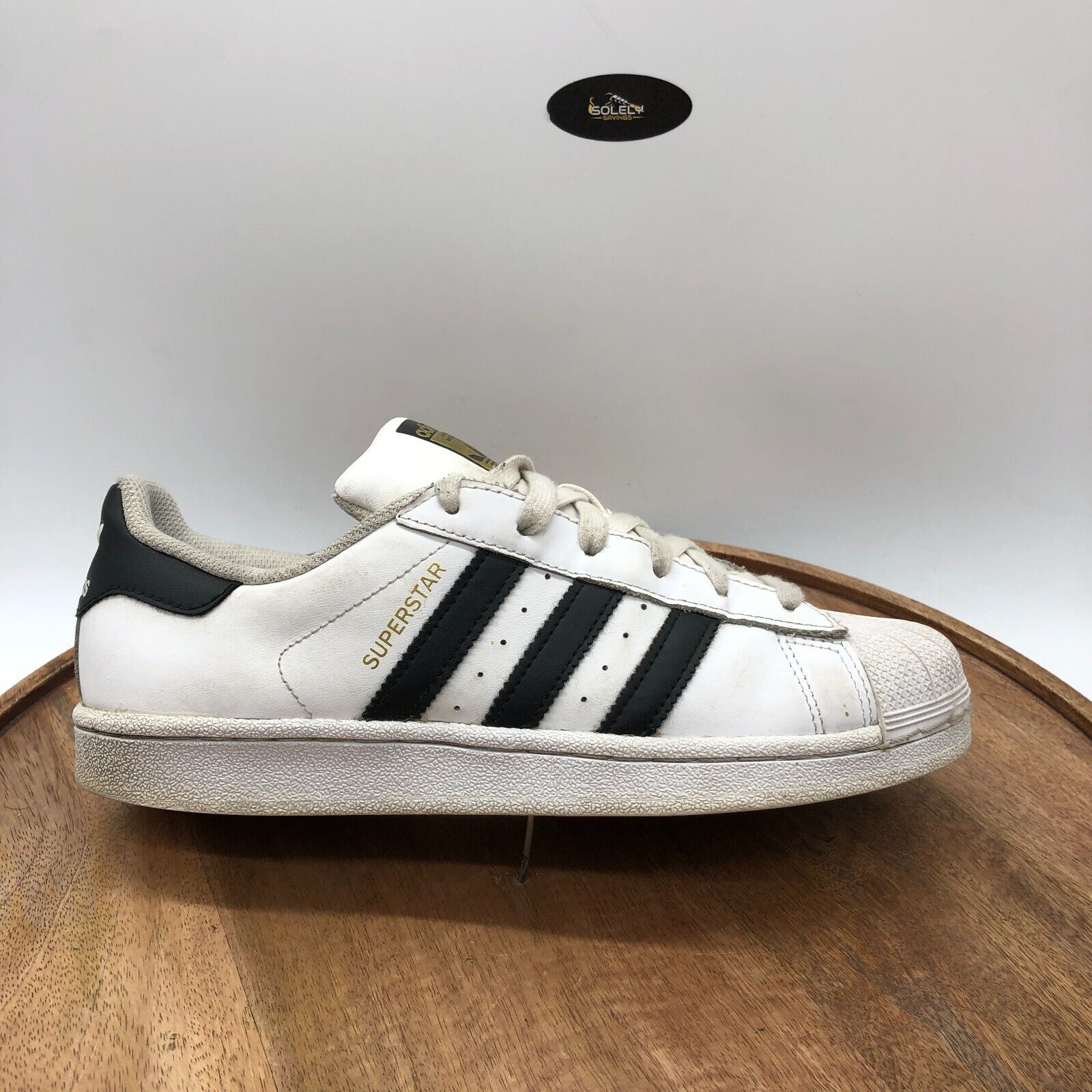 Adidas Mens Superstar C77154 White Black Leather Casual Adidas Mens Superstar C77154 White Black Leather Casual