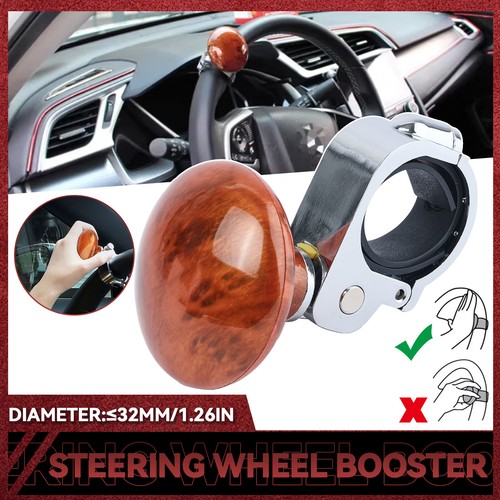 Universal Lenkradknauf Aus Kunststoff & Metall - Einhand-Lenkung Für Mehr Komfort