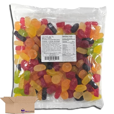 Gustaf's Wine Gums Gummy Candy Value Pack Bundle | 2.2 Pound Bulk Bag | Pack of
