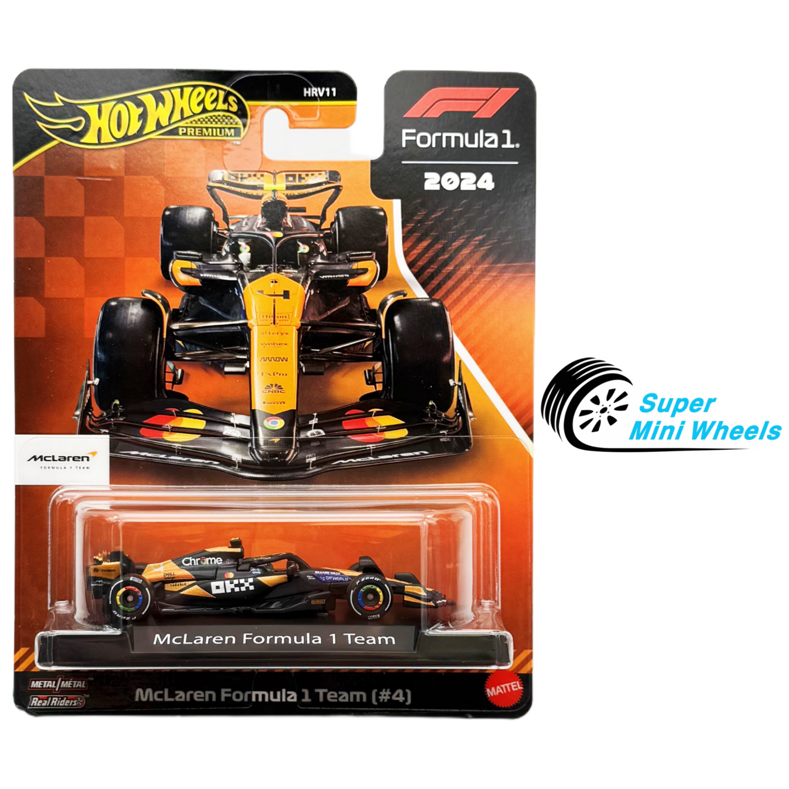 Hot Wheels 1:64 Premium F1 McLaren MCL38 Lando Norris #4 2024 | eBay