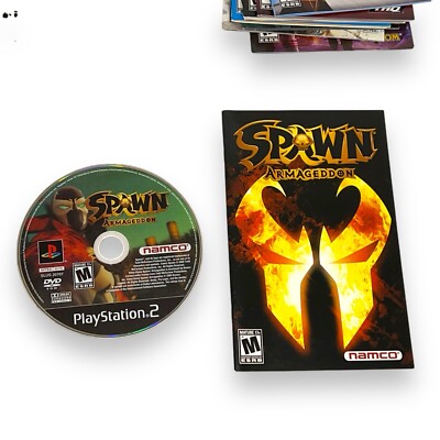 Spawn: Armageddon PlayStation PS2 Video Game And Manual ONLY, TESTED & WORKS
