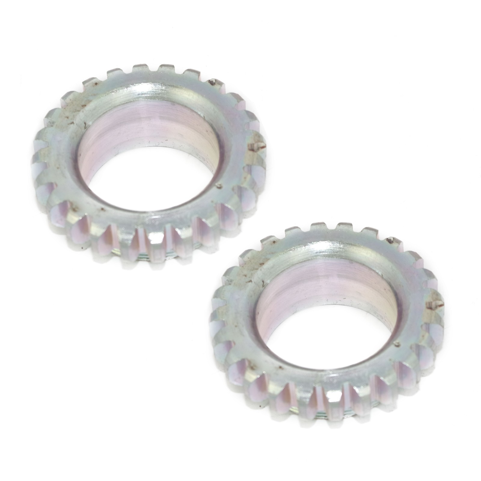 For Norton ES2 Commando 750 850 Exhaust Pipe Manifold Nut Lock Ring Set Of 2 