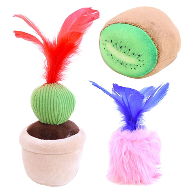 For Cats Boredom Relief Interactive Catnip Filled Cat Teething Toy