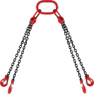 Happybuy 5Ft Chain Sling 5/16 Inch X 5 Ft Engine Lift Chain G80 Alloy Steel E...