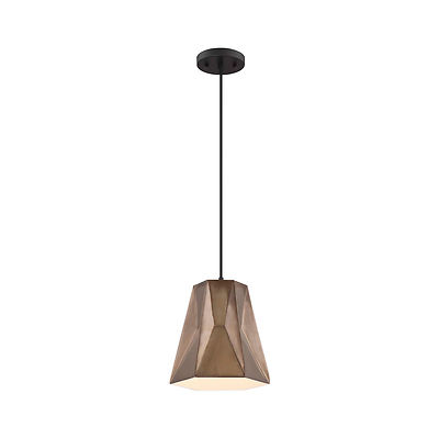 Illumina Direct 9.5'' Cord Hung Mini Pendant Painted Copper Finish TST3190A