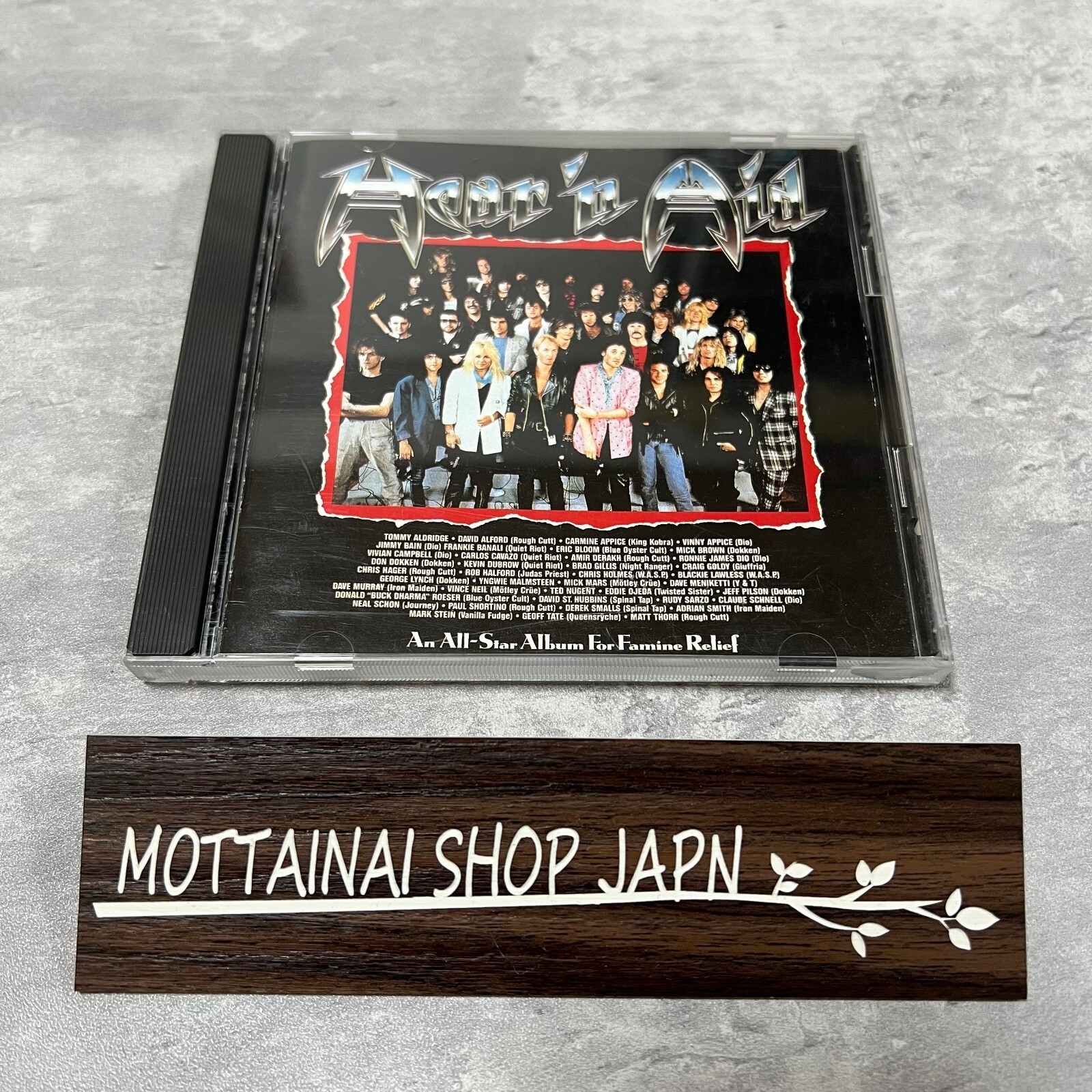 ヒア・アンド・エイド スターズPHCR-4218 Stars Hear'n Aid Superstar Charity Album Heavy Metal Ronnie