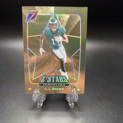 2022 Panini Zenith Football A.J. BROWN   Z-Stars COPPER  /50   Eagles!