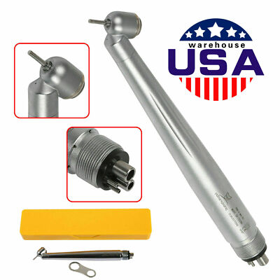 Yabangbang 45 Degree Dental Surgical Handpieces Push 45° Angle 4-Hole Turbine