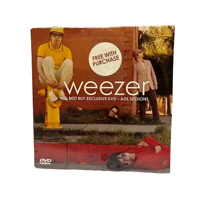 Weezer - Best Buy Exclusive DVD - AOL Sessions - Promo DVD - Brand New - Sealed