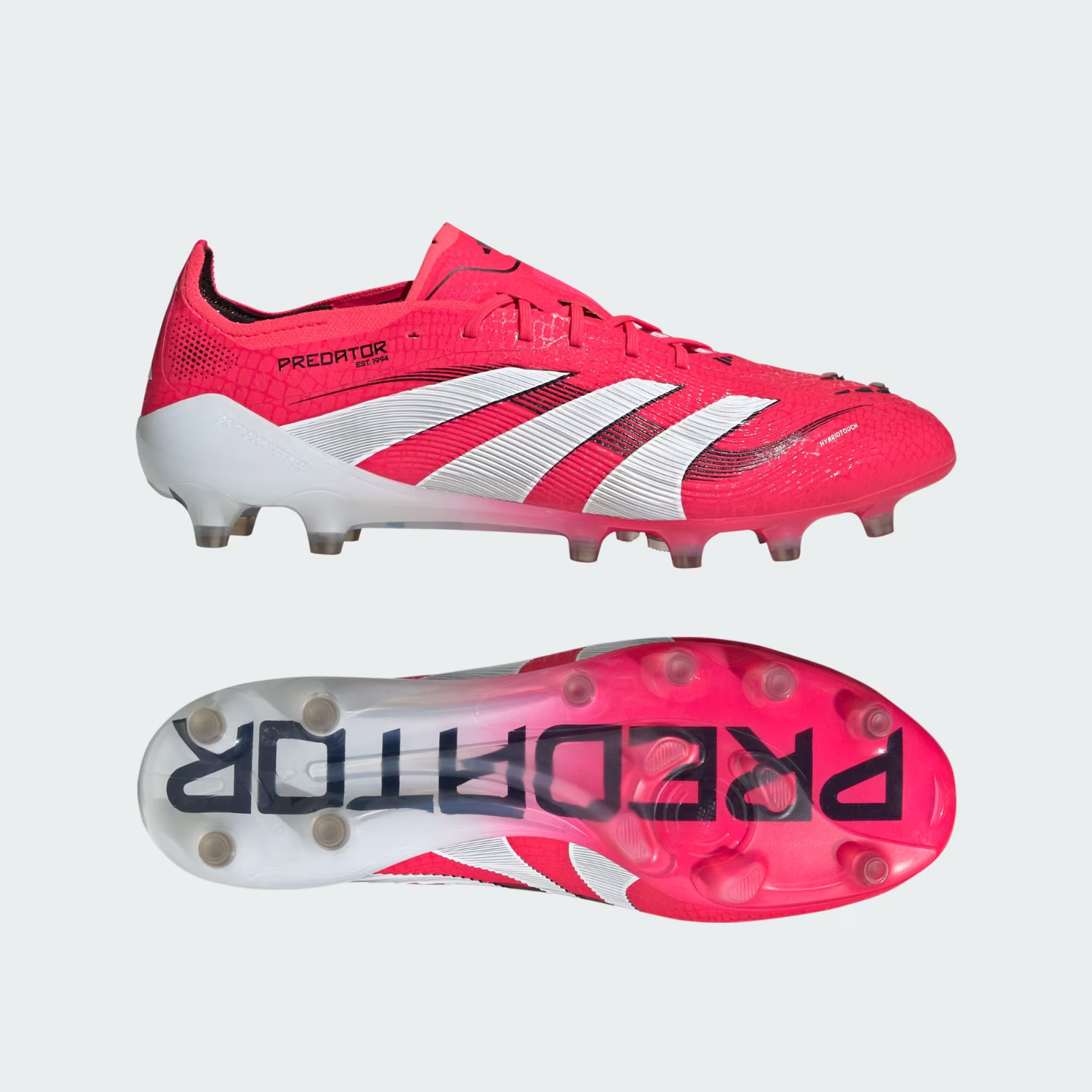 adidas Predator Elite AG JH8896 Unisex Lucid Red Cloud White adidas Predator Elite AG JH8896 Unisex Lucid Red Cloud White