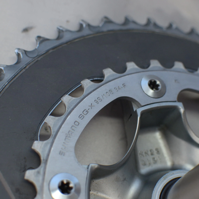 Shimano Ultegra 6700 10 Speed COMPACT Crankset FC-6750 50-34 172.5mm 8/10 VG