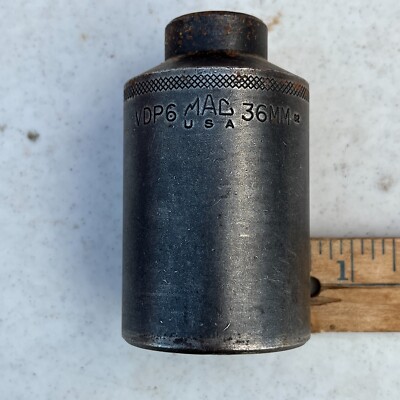 Mac Tools VDP6 36mm 1/2'' drive Deep 6-point Impact Socket