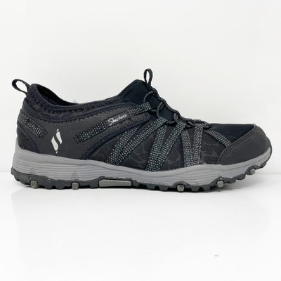 

Skechers Womens Seager 158049S Черная повседневная обувь Кроссовки Размер 8, Черный, Seager