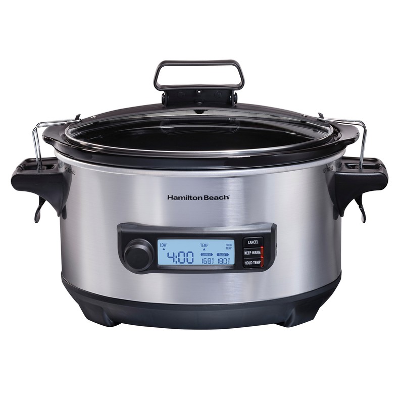 Hamilton Beach Programmable 6 Quart Slow Cooker, Digital, Te