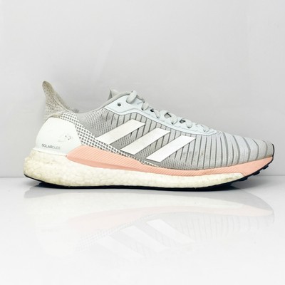 

Adidas Womens Solar Glide 19 G28033 Серые кроссовки для бега Размер 8, Серый, Solar Glide 19