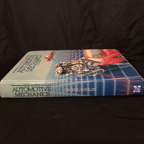 Vintage Automotive Mechanics 9th Edition Crouse/Anglin 1985 Great Diag