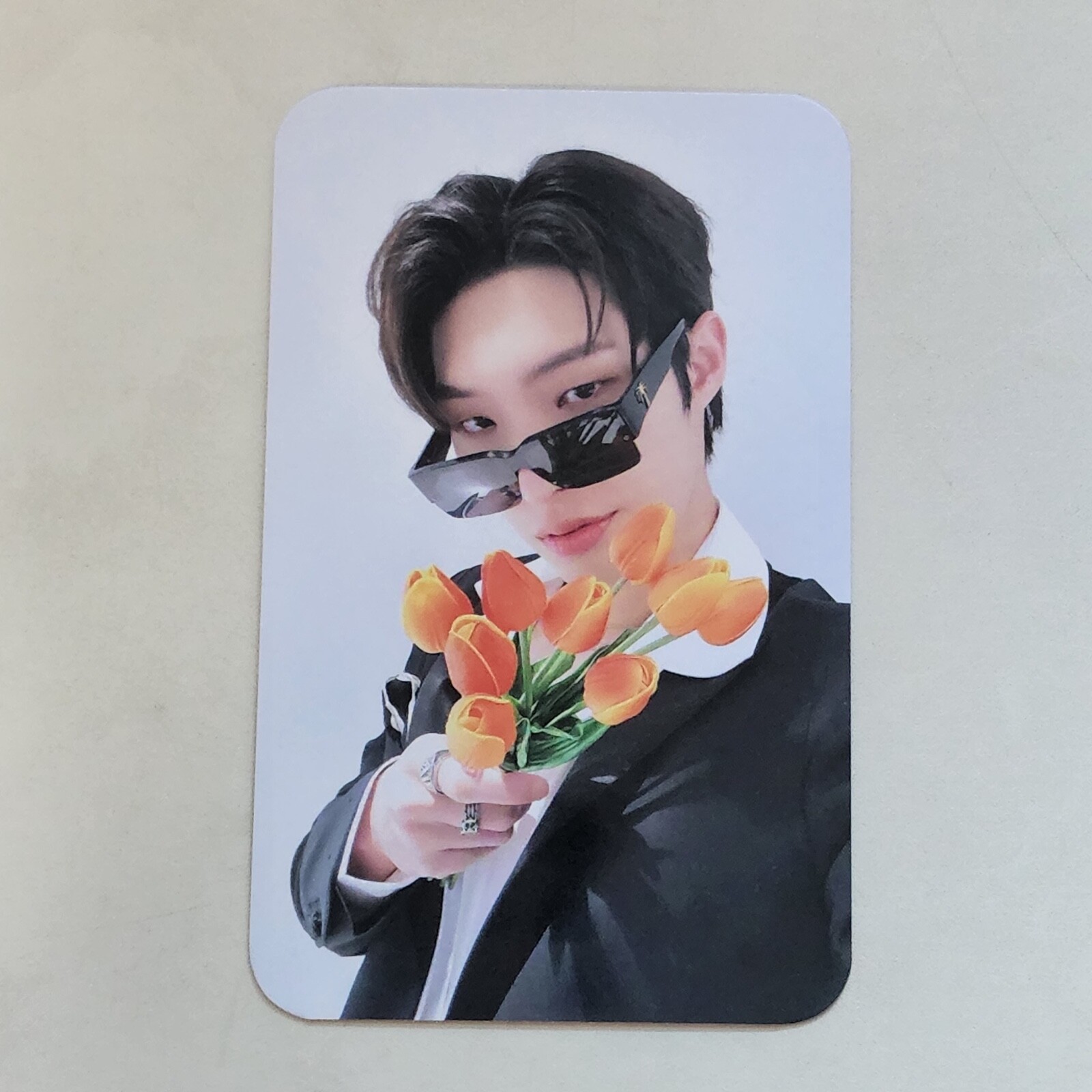 タレントカード ATEEZ POB SUMMER PHOTOBOOK MINGI POCA ATEEZ 2023 SUMMER PHOTOBOOK KQ SHOP PRE-ORDER BENEFIT POB