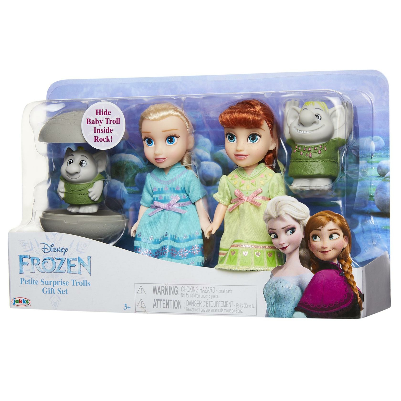 Disney Frozen Petite Princess Anna and Elsa includes Surpris