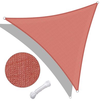 Triangle Sun Shade Sail Canopy UV Block Patio Yard Pool Outdoor Red