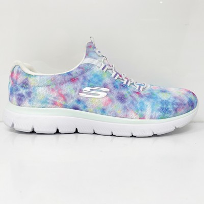 

Skechers Womens Summits 149132W Многоцветная повседневная обувь Кроссовки Размер 7.5, Multicolor, Summits
