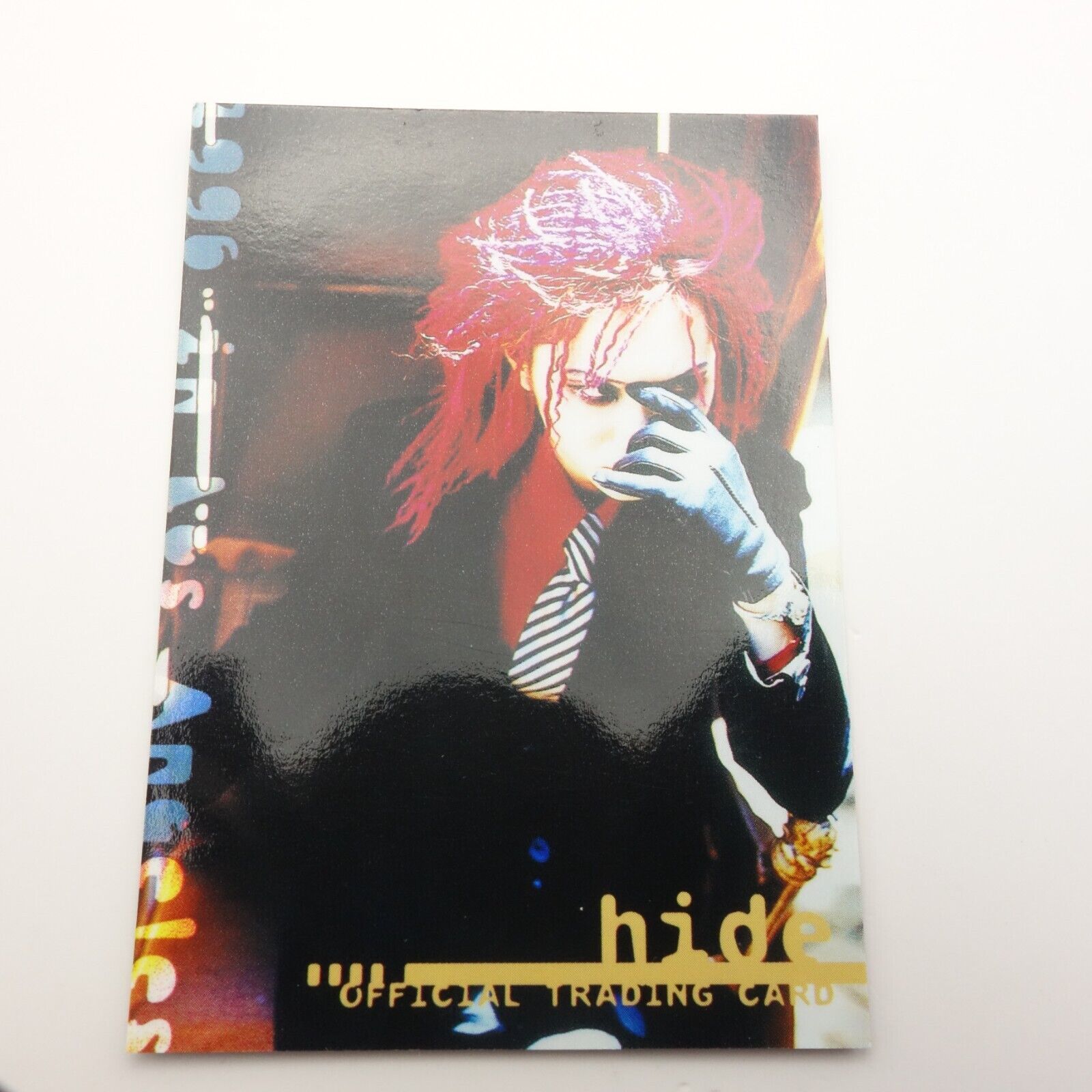 X JAPAN hide Matsumoto Hideto Trading Card Bacteria 2000 X JAPAN hide Matsumoto Hideto Trading Card Bacteria 2000