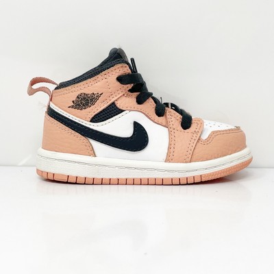 

Nike Boys Air Jordan 1 644507-603 Розовые баскетбольные кроссовки, размер 6C, Розовый, Air Jordan 1