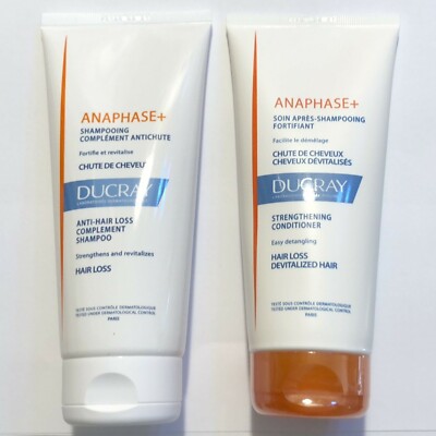 DUCRAY ANAPHASE + SHAMPOO ANTI-HAIR LOSS 200ml & Strengthening Conditioner 200ml