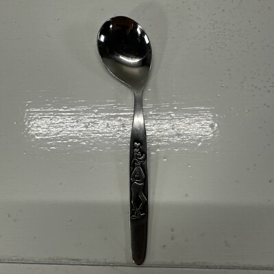 Vintage WALT DISNEY PROD. Goofy Stainless By Bonny Baby Spoon
