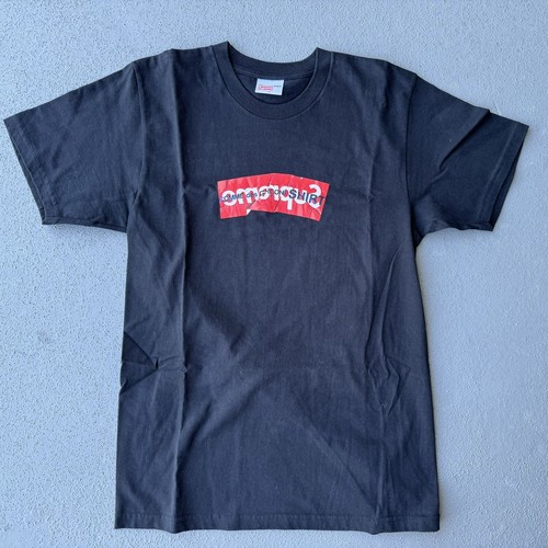 Supreme Comme Des Garcons CDG Box Logo Tee Black M | eBay