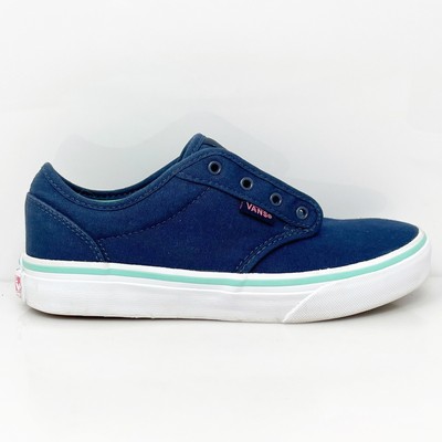 

Vans Girls Off the Wall TC9R Синие повседневные кроссовки, размер 2,5, Синий, Off the Wall