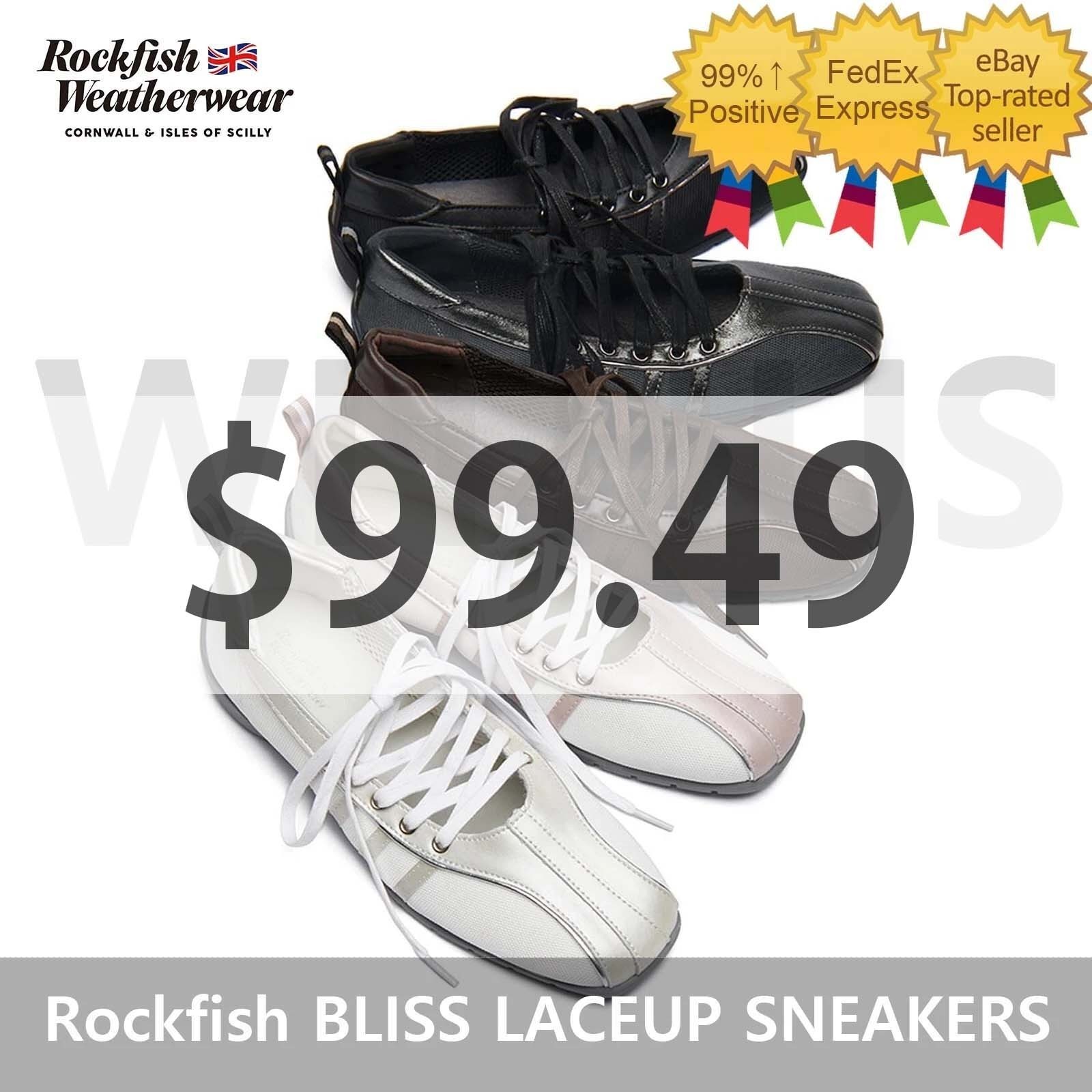 やむ様 ROCKFISH WEATHERWEAR LACEUP SNEAKERS ROCKFISH BLISS Lace-Up Sneakers – Lightweight, Stylish
