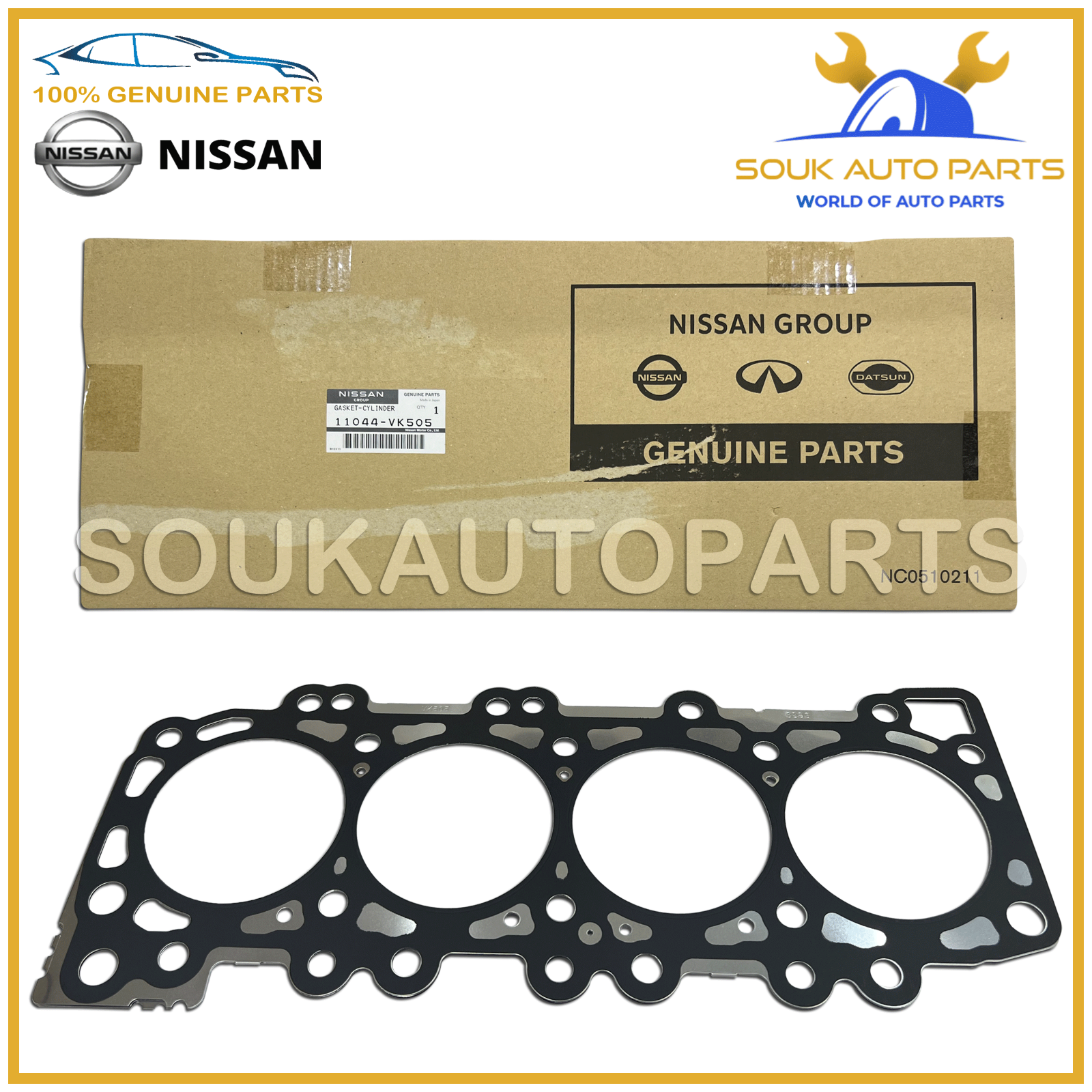 11044-VK505 Genuine Nissan GASKET-CYLINDER HEAD 11044VK505