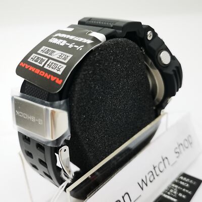Pre-owned Casio G-shock Gw-9400j-1jf Black Red Master Of Rangeman Men's Watch In Box