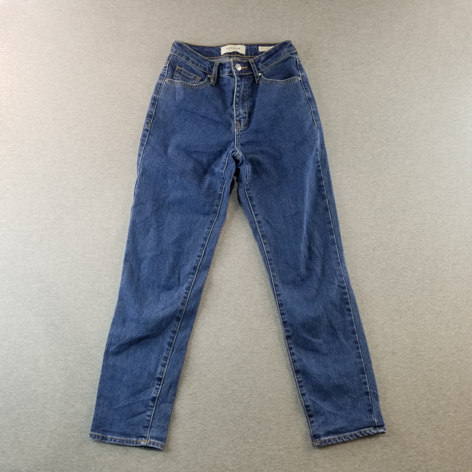 PacSun Jeans Women's Sz 23 VTG Mom Jean Med Wash 99% Cotton Normcore Cute  Nice