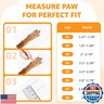 Dog Shoes for Large Dogs, Breathable Dog Boots and Paw Protectors for Hot Pavement, Anti-Slip Rubber Dog Booties Paw Protectors with Reflective for Outdoor Walking Indoor Hardfloors, Size 7