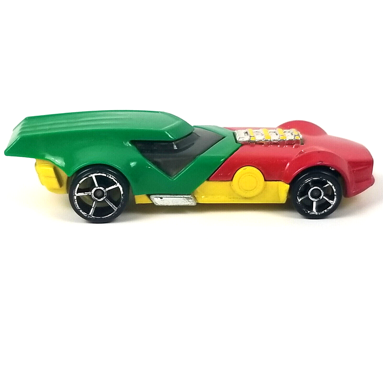 Diecast Cars Robin, 2013 Dc Universe Character Car Red Yellow Green