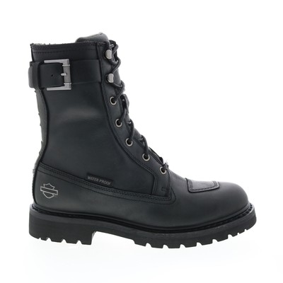 

Harley-Davidson Brosner D93700 Мужские черные кожаные мотоциклетные ботинки 7, Черный, Harley-Davidson Brosner