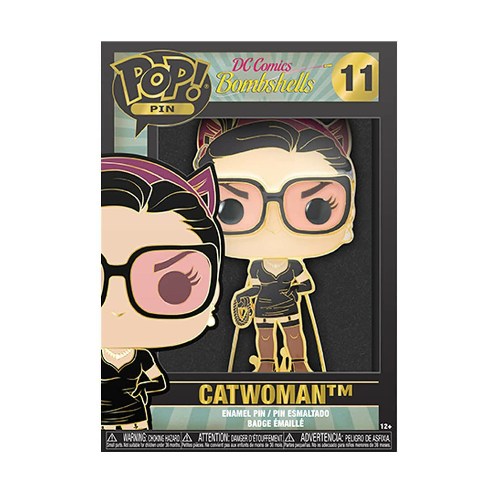 Фигурка женщины-кошки Funko DC Bombshells POP Pin НОВАЯ В НАЛИЧИИ