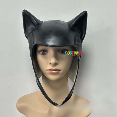 Superhero Batman Catwoman Selina Kyle Cosplay Mask Headgear Glasses Halloween