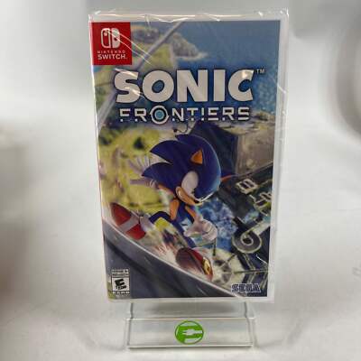 New Sega Sonic Frontiers (Nintendo Switch, 2022)