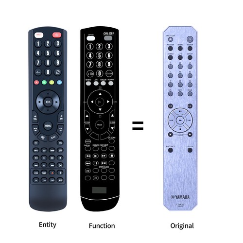 Replacement Remote Control For Yamaha CDX12 VES5910 CD-S303