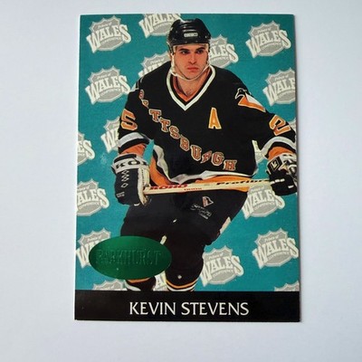 1992 Parkhurst Hockey #466 Kevin Stevens All Stars Emerald Ice