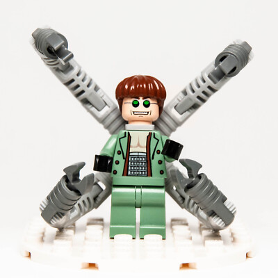 Lego Dr. Octopus (Otto Octavius) / Doc Ock, Sand Green (spd015) 4856