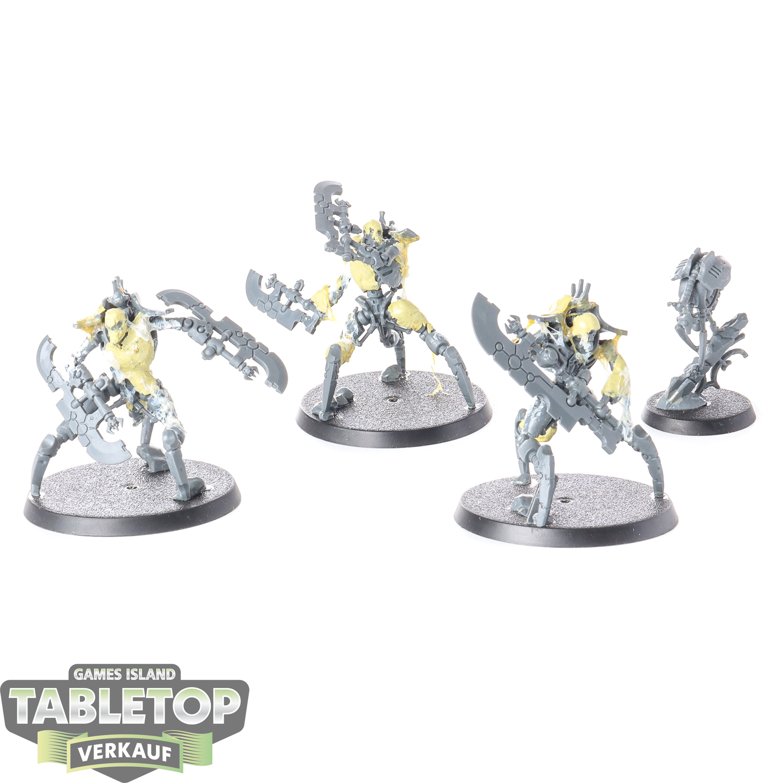 Necrons - 3 x Skorpekh Destroyers - unbemalt